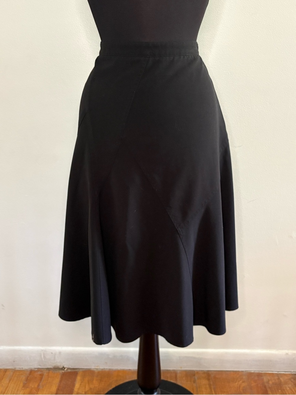 Requirements Black A-Line Black midi Skirt 8